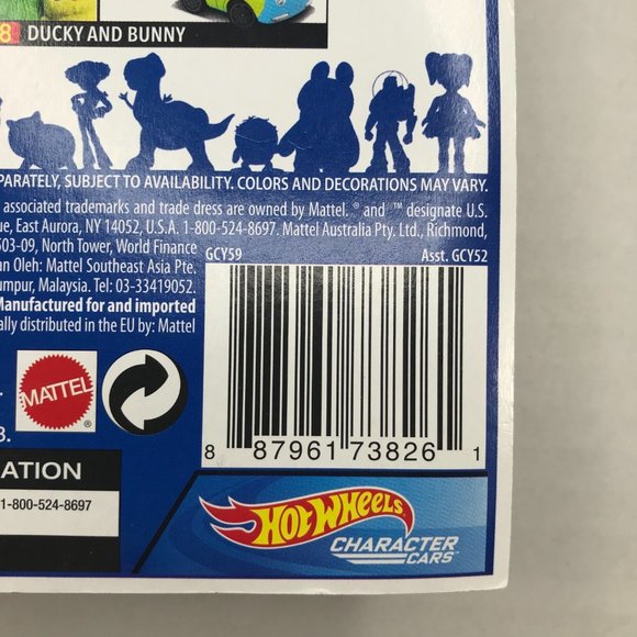 Mattel Hot Wheels Toy Story 4 Duke Caboom Character Car New - Picture 6 of 8